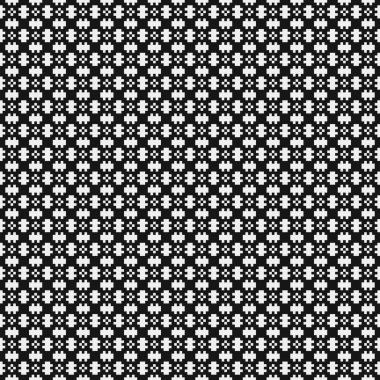 Soyut Çapraz Düzen. Noktalı arka plan. Geometrik Vektör İllüstrasyonu