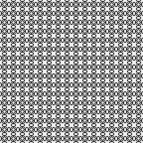 Illustration Vectorielle Abstraite Motif Ornemental Noir Blanc — Image vectorielle