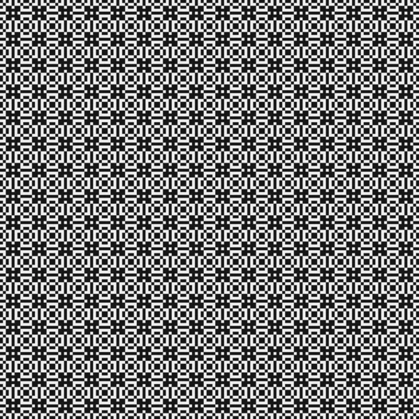 Ilustración Abstracta Del Vector Patrón Ornamental Blanco Negro — Vector de stock
