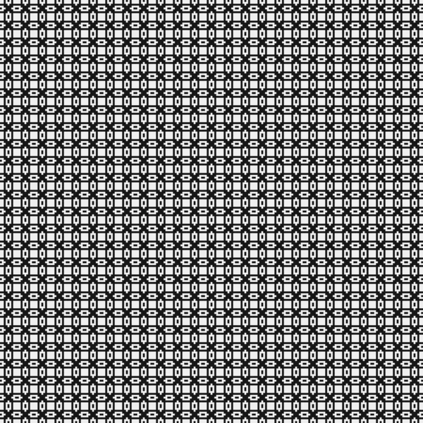 Illustration Vectorielle Abstraite Motif Ornemental Noir Blanc — Image vectorielle