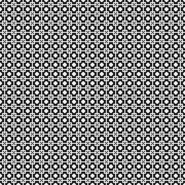 Abstrakt Cross Pattern Dots Generativ Beräkningskonst Illustration — Stock vektor