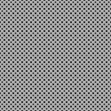 Siyah ve beyaz çizgileri olan kusursuz desen, vektör illüstrasyonu