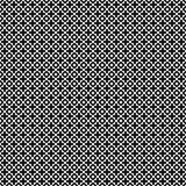 Soyut çapraz desenli logo üretken hesaplama sanatı çizimi