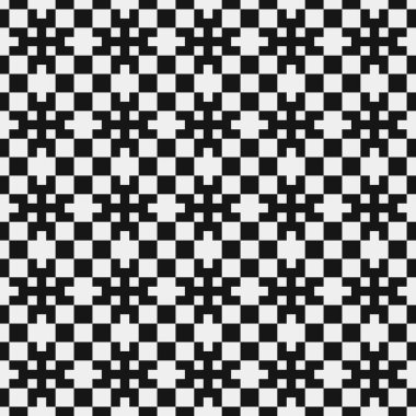 Soyut çapraz desenli logo üretken hesaplama sanatı çizimi