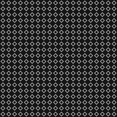 Noktalı siyah ve beyaz haç desenleri üretici sanat çizimleri