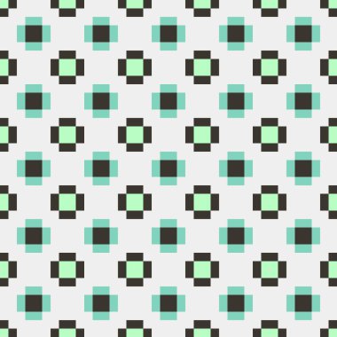 Kusursuz geometrik desen. Vektör illüstrasyonu.