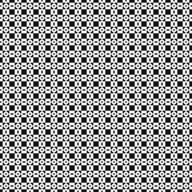 Soyut çapraz desenli logo üretken hesaplama sanatı çizimi