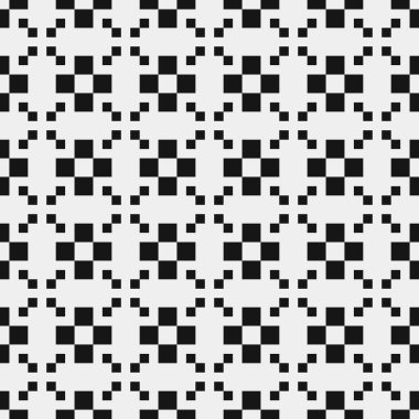 Soyut Çapraz Düzen. Noktalı arka plan. Geometrik Vektör İllüstrasyonu