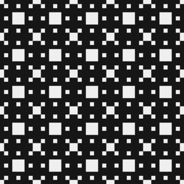 Siyah ve beyaz çizgileri olan kusursuz desen, vektör illüstrasyonu