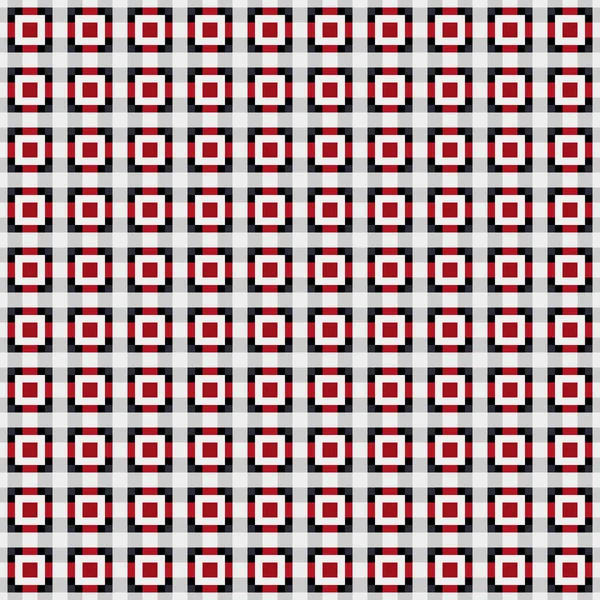 Векторний Безшовний Візерунок Червоних Плиток — стоковий вектор