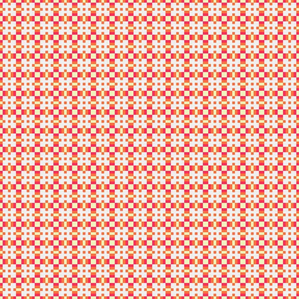 Kırmızı ve beyaz karelerin kusursuz deseni