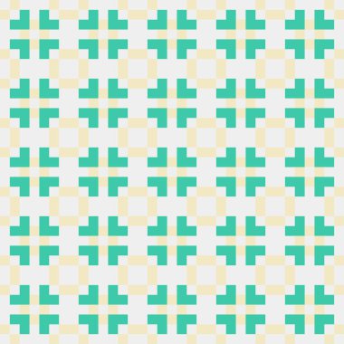 Soyut geometrik şekilli kusursuz desen