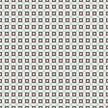 Kare şeklinde kusursuz desenler. vektör illüstrasyonu