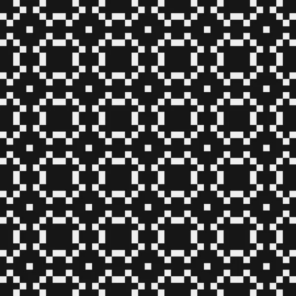 Vector Illustratie Zwart Wit Kruis Patroon Achtergrond — Stockvector