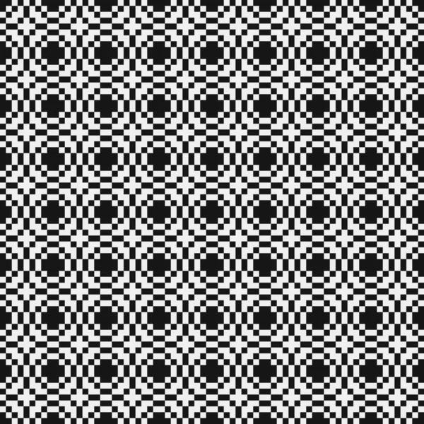 Streszczenie Cross Pattern Dots Generative Computational Art Ilustracja — Wektor stockowy