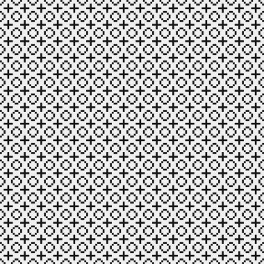 Soyut çapraz desenli logo üretken hesaplama sanatı çizimi