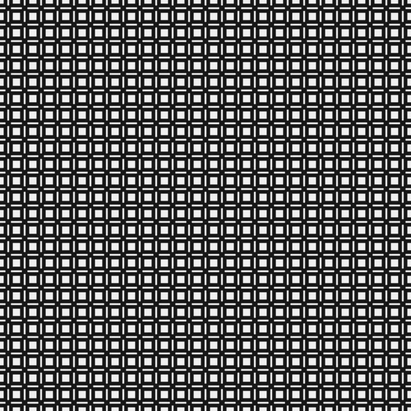 Seamless Pattern Black White Lines Vector Illustration — Stock Vector