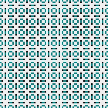 Mavi ve beyaz kareli kusursuz desen. vektör illüstrasyonu