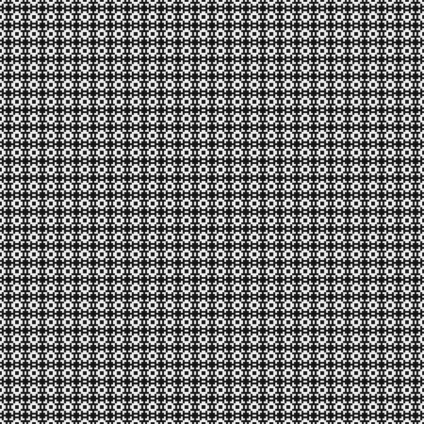 Abstrakt Cross Pattern Dots Generativ Beräkningskonst Illustration — Stock vektor