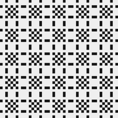 vektör çizimi, siyah ve beyaz çapraz desen arkaplanı