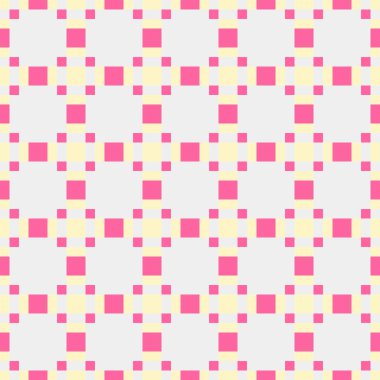 Geometrik şekillerin kusursuz deseni.