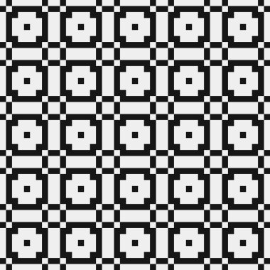 vektör çizimi, siyah ve beyaz çapraz desen arkaplanı