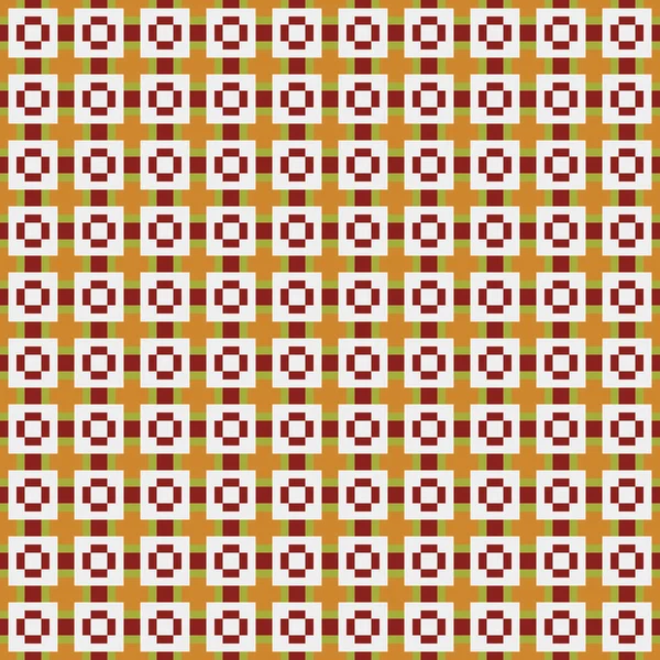 Απρόσκοπτη Μοτίβο Γεωμετρικών Σχημάτων Εικονογράφηση Διανύσματος — Διανυσματικό Αρχείο