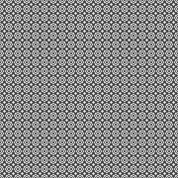 하얀색의 기하학적 패턴입니다 Generative Computational Art Vector Illustration — 스톡 벡터