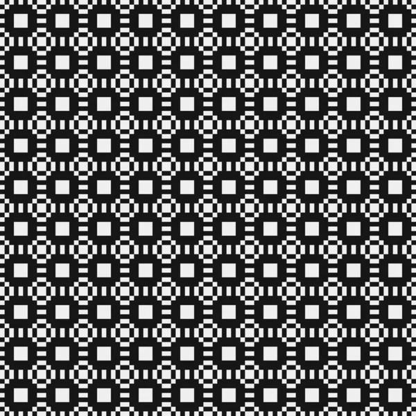 Astratto Croce Pattern Dots Logo Arte Computazionale Generativa Illustrazione — Vettoriale Stock