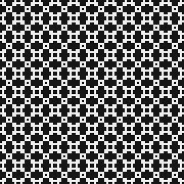 Noktalı siyah ve beyaz haç desenleri üretici sanat çizimleri