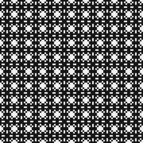 Abstrakt Cross Pattern Dots Generativ Beräkningskonst Illustration — Stock vektor