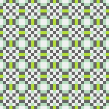 Bir piksel mozaik fayansının arkaplanının vektör çizimi