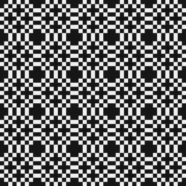 vektör çizimi, siyah ve beyaz çapraz desen arkaplanı