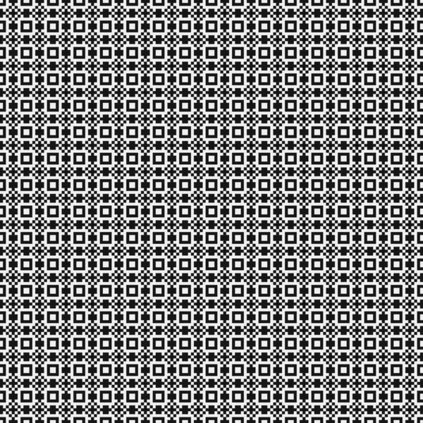 Abstract Cross Pattern Dots Illustration Générative Art Numérique — Image vectorielle