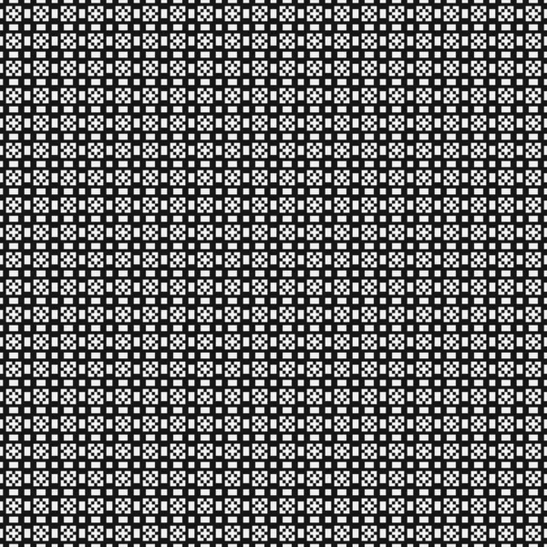 Διανυσματική Απεικόνιση Μαύρο Και Άσπρο Φόντο Μοτίβο Σταυρό — Διανυσματικό Αρχείο