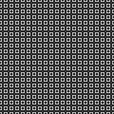 Noktalı siyah ve beyaz haç desenleri üretici sanat çizimleri