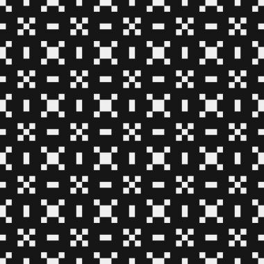 Siyah ve beyaz soyut desen, logo üretken hesaplama, sanat illüstrasyonu 