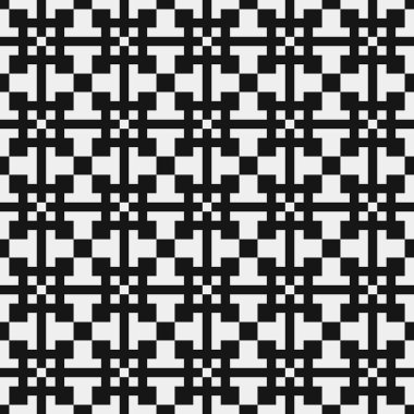 Soyut çapraz desenli logo üretken hesaplama sanatı çizimi