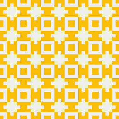 Soyut geometrik şekilli kusursuz desen. vektör illüstrasyonu