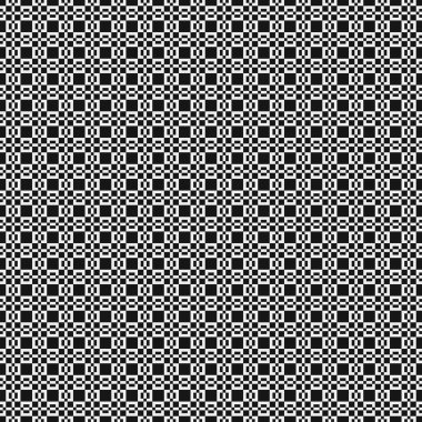 Soyut çapraz desenli logo üretken hesaplama sanatı çizimi