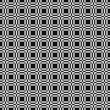 vektör çizimi, siyah ve beyaz çapraz desen arkaplanı