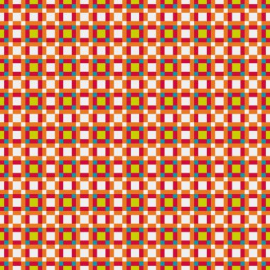 Kusursuz geometrik desen. Vektör illüstrasyonu.