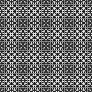 vektör çizimi, siyah ve beyaz çapraz desen arkaplanı