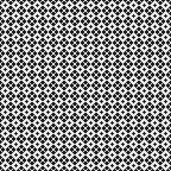 Noktalı siyah ve beyaz haç desenleri üretici sanat çizimleri