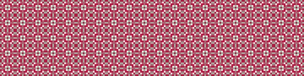 Bezešvé Vzor Červené Bílé Textilie Textury — Stockový vektor