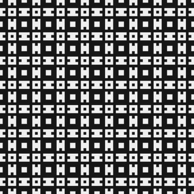 vektör çizimi, siyah ve beyaz çapraz desen arkaplanı