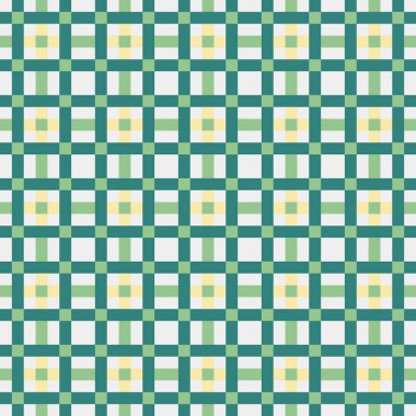 Geometrik süslemeli kusursuz desen. vektör illüstrasyonu.