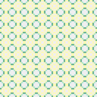 Soyut geometrik şekilli kusursuz desen