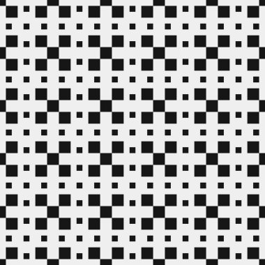 vektör çizimi, siyah ve beyaz çapraz desen arkaplanı