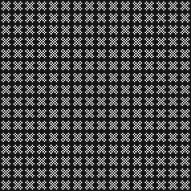 Soyut Çapraz Desen Vektör Sanatı Çizimi